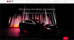 Desktop Screenshot of ict.de