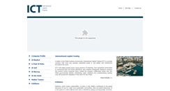 Desktop Screenshot of ict.ae